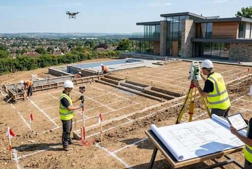 Pourquoi confier l&rsquo;implantation de votre maison à un géomètre est vital ?