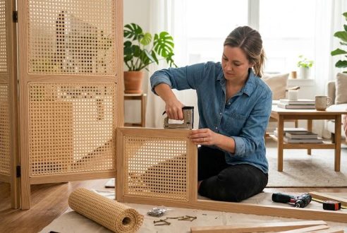 Comment créer une séparation de pièce légère et design ?