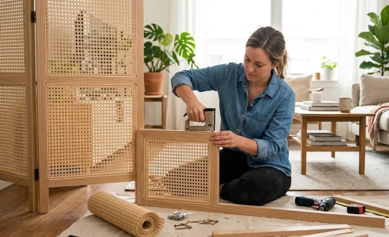 Comment créer une séparation de pièce légère et design ?