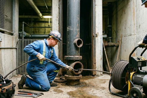 Dégorgement de colonne d&rsquo;eaux usées : quand tout remonte chez vous