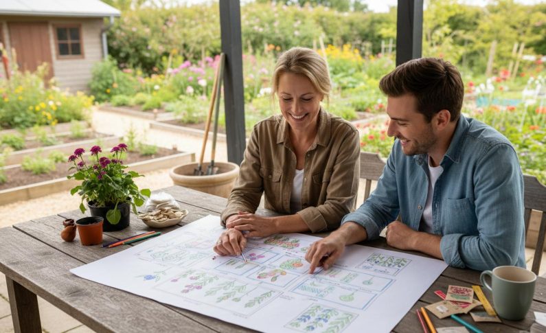 Faire réaliser son plan de plantation par un coach jardin