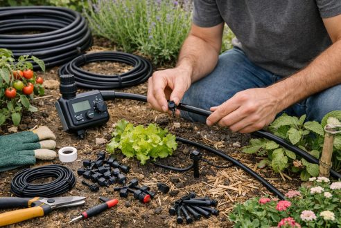 Installer un arrosage automatique goutte-à-goutte soi-même