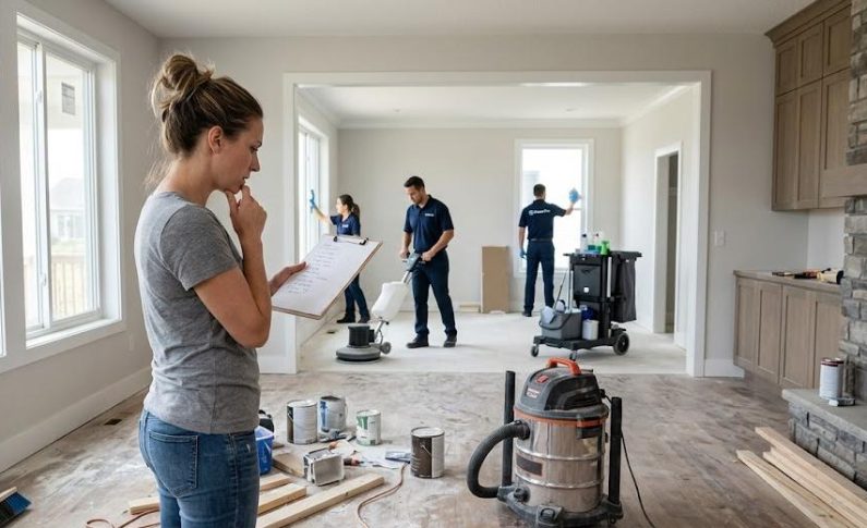 Le guide du nettoyage de fin de chantier : le faire soi-même ou déléguer ?