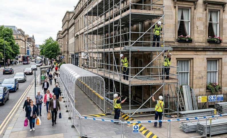 Montage et démontage d&rsquo;échafaudage en site occupé : gérer les risques