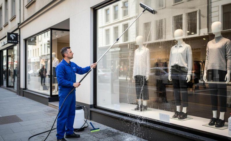 Fréquence de lavage : tous les combien faire les vitres d&rsquo;un magasin