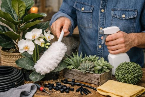 Les plantes artificielles : de véritables nids à poussière à nettoyer