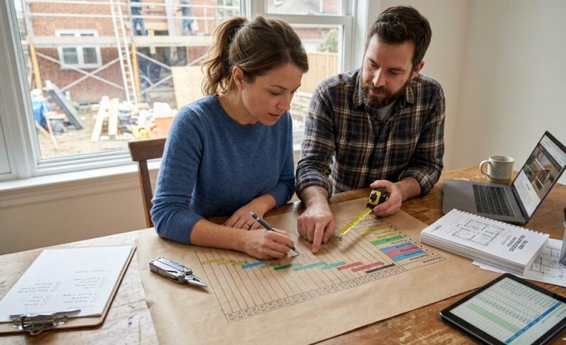 Planning des travaux pour rénovation : conseils pratiques