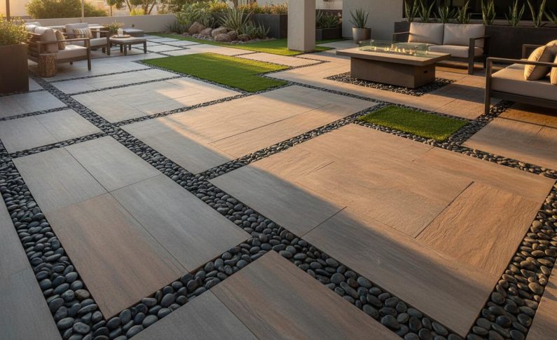 Revêtement de sol extérieur : allier résistance au passage et esthétique