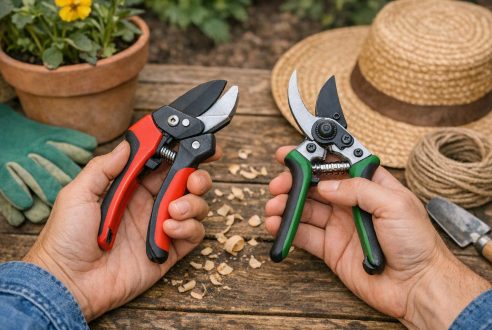 Sécateur à enclume ou à lame franche : choisir son outillage jardin