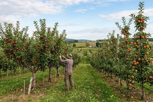 Taille de formation en gobelet ou en axe : les demandes des arbres fruitiers