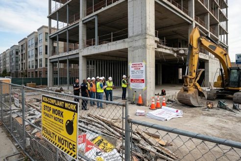 Travaux non conformes : de l&rsquo;amende à la démolition, les risques encourus