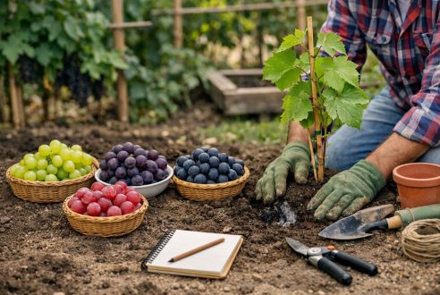 Quel cépage planter dans son jardin selon le climat ?
