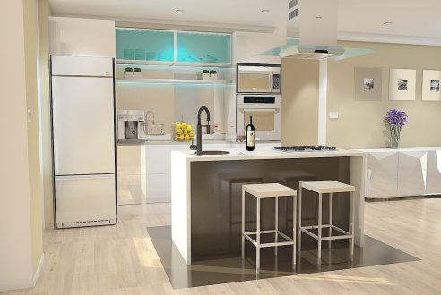 L&rsquo;îlot central de cuisine gêne-t-il la circulation fluide ?