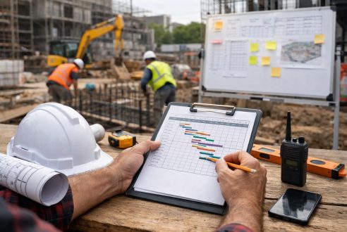 Planning des travaux : organiser votre chantier comme un pro