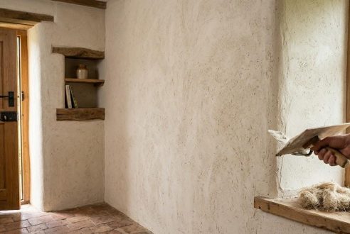 Enduit chaux-chanvre : l&rsquo;authenticité et la performance pour vos murs