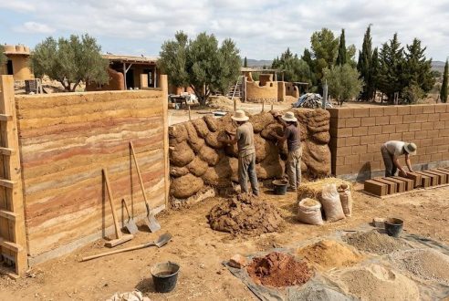 Pisé, bauge, BTC : les différentes techniques de la construction en terre crue