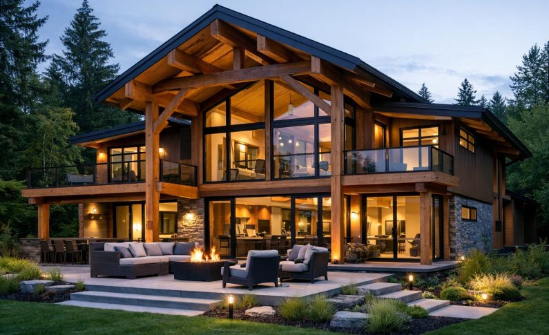 Maison à ossature bois et design : osez l&rsquo;architecture contemporaine