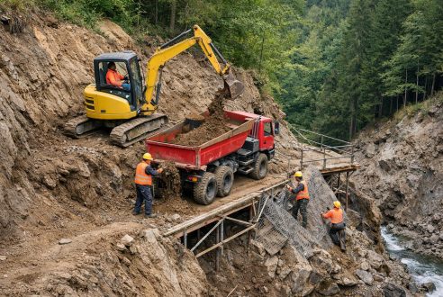 Terrassement : les solutions pour les terrains d&rsquo;accès difficile