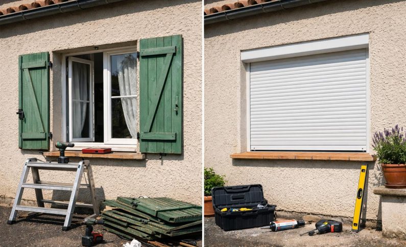 Pourquoi changer ses vieux volets battants pour des volets roulants ?