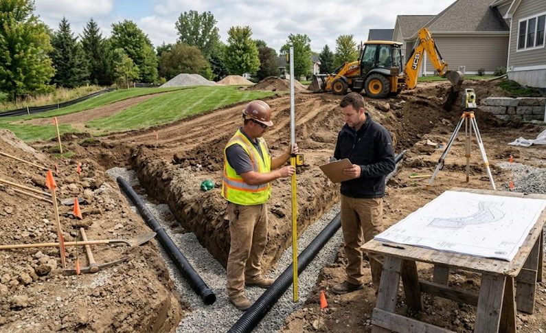 Comment dimensionner votre système de terrassement et assainissement ?