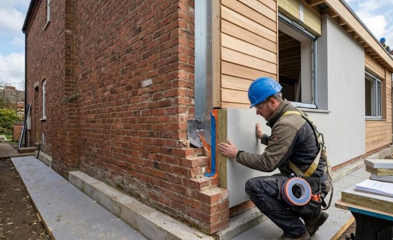 Comment éviter les ponts thermiques à la jonction existant-extension ?