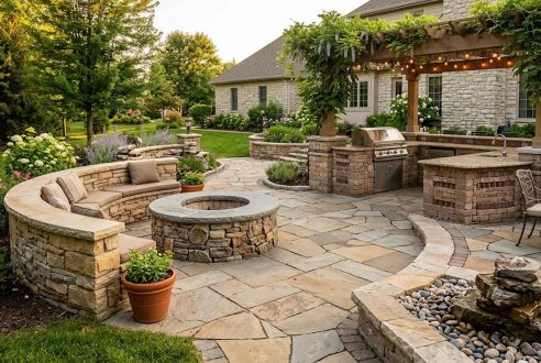 Comment la maçonnerie décorative transforme votre terrasse ?