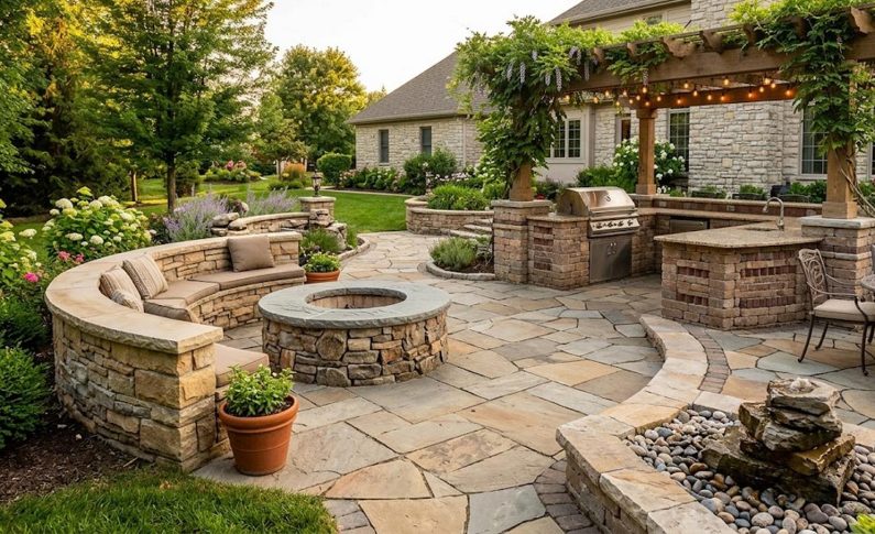 Comment la maçonnerie décorative transforme votre terrasse ?