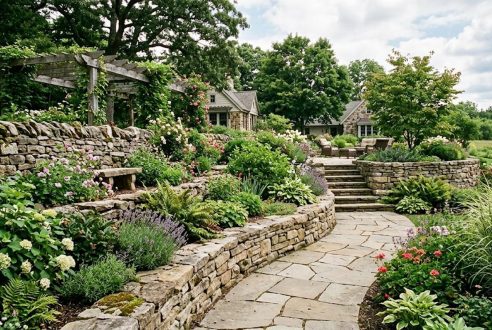 Maçonnerie paysagère : comment structurer votre jardin avec la pierre ?