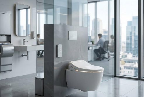 Abattant WC japonais : le futur de l&rsquo;hygiène sanitaire en entreprise
