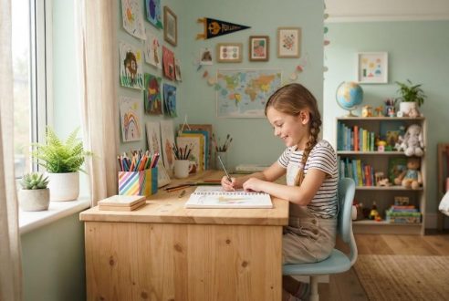 Comment aménager un coin bureau inspirant dans une chambre d&rsquo;enfant ?