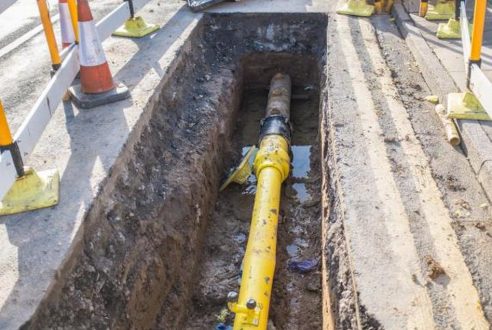 Branchement sous trottoir : technique de fonçage