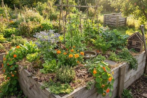 Le carré potager façon permaculture : une abondance à portée de main