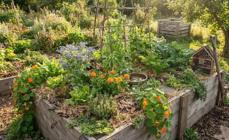 Le carré potager façon permaculture : une abondance à portée de main
