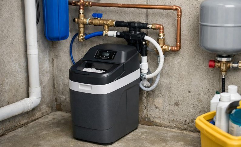 Modifier son installation arrivée eau pour un adoucisseur compact