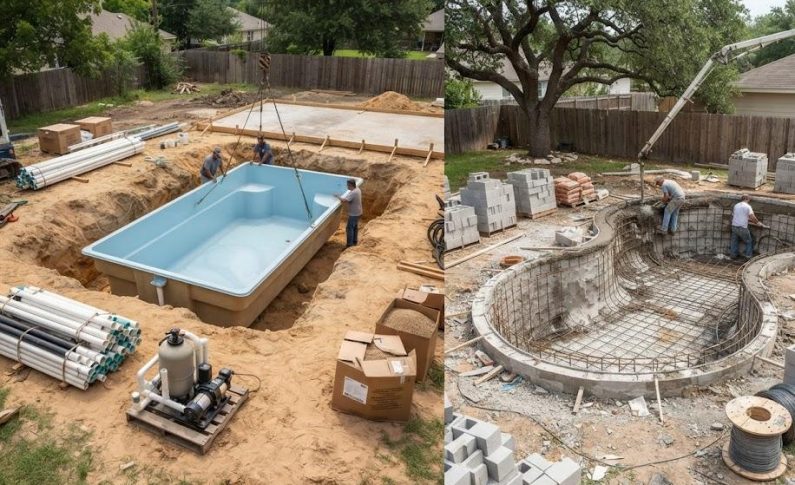 Piscine en kit ou maçonnée : le match pour votre projet de construction