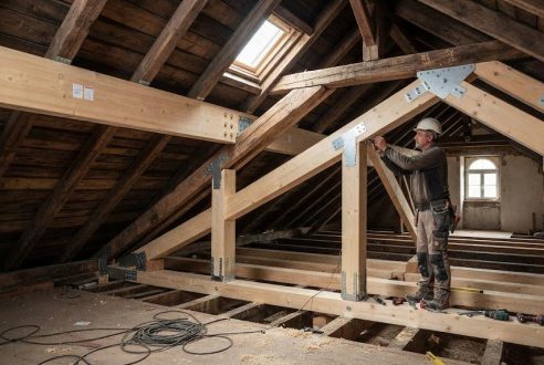 Comment renforcer une vieille charpente : les solutions des experts