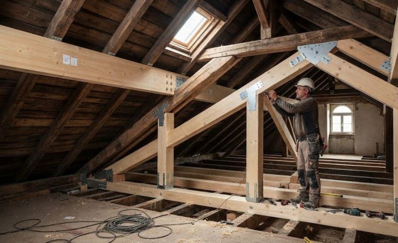 Comment renforcer une vieille charpente : les solutions des experts