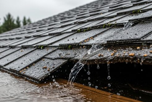 Réparer une fuite de toit : quand intervenir pour limiter les dégâts ?