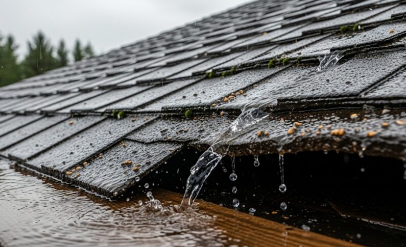 Réparer une fuite de toit : quand intervenir pour limiter les dégâts ?