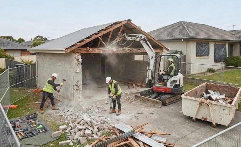 Démolition de garage : les démarches et conseils techniques