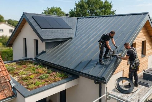 Les matériaux tendance pour une réfection de toiture moderne et durable
