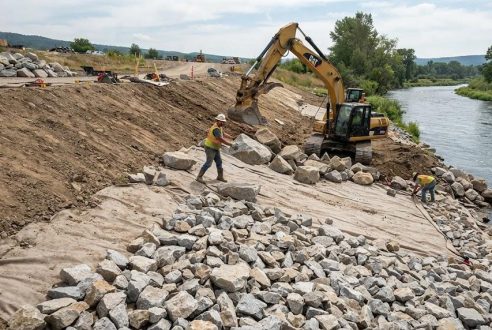 Les étapes clés de la réalisation d&rsquo;un enrochement de talus