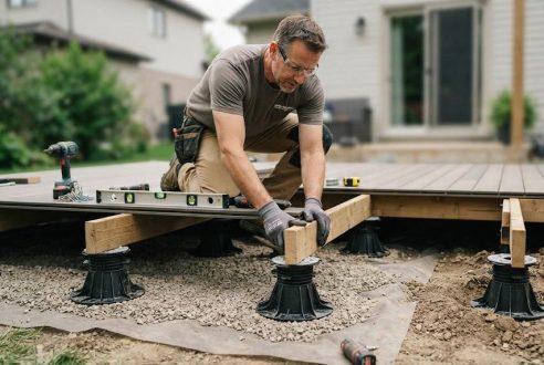 Réussir la pose de sa terrasse sur plots : Les erreurs à éviter