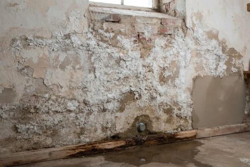 Salpêtre sur les murs : un traitement de l&rsquo;humidité s&rsquo;impose