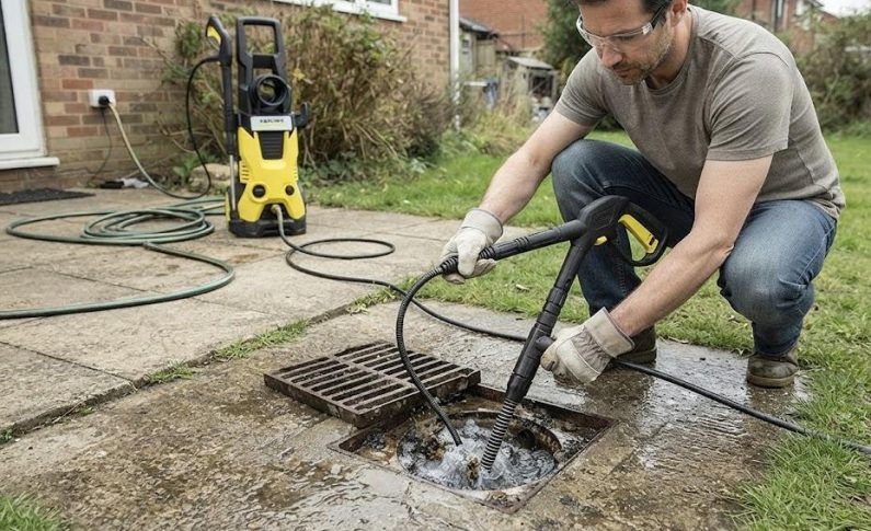 Hydrojet maison : utiliser son Kärcher pour déboucher les canalisations