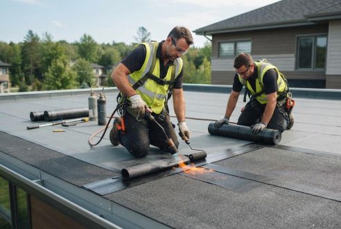 Mettez votre maison hors d’eau grâce à une étanchéité bitumineuse professionnelle