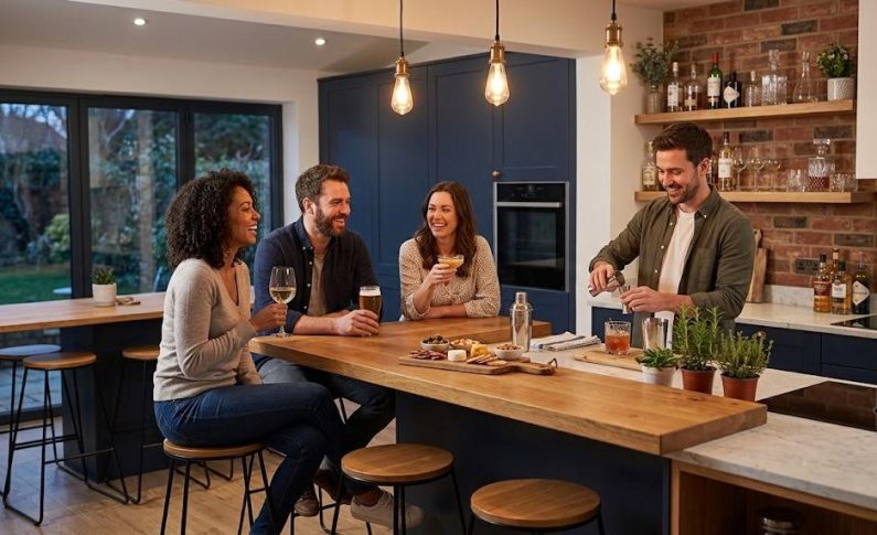 Cuisine : créer un espace bar pour recevoir vos amis