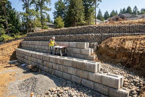 Mur de soutènement : concevoir un ouvrage adapté au sol