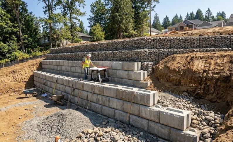Mur de soutènement : concevoir un ouvrage adapté au sol