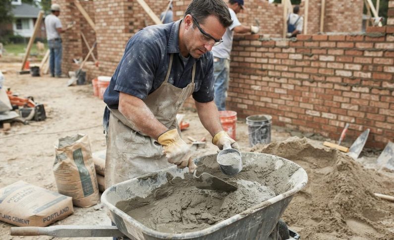 Les dosages précis du mortier et du béton selon les travaux de maçonnerie